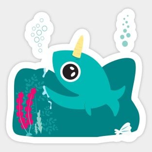 Cute piranha Sticker